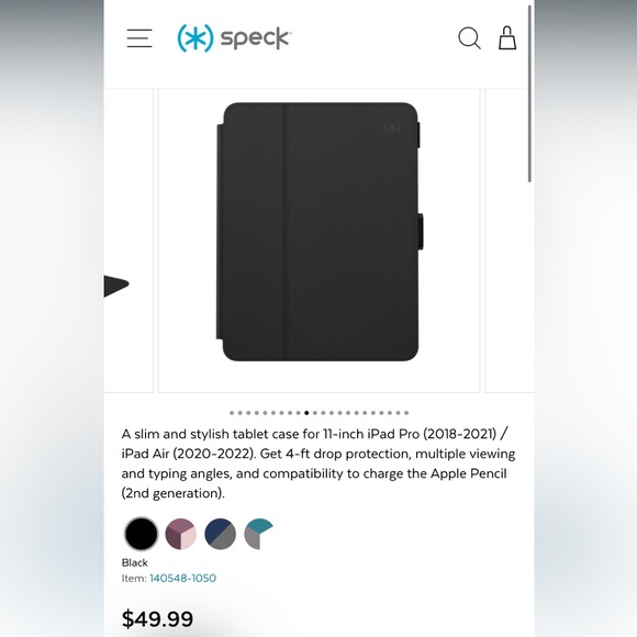 IPad Balance Folio Speck - Picture 4 of 4